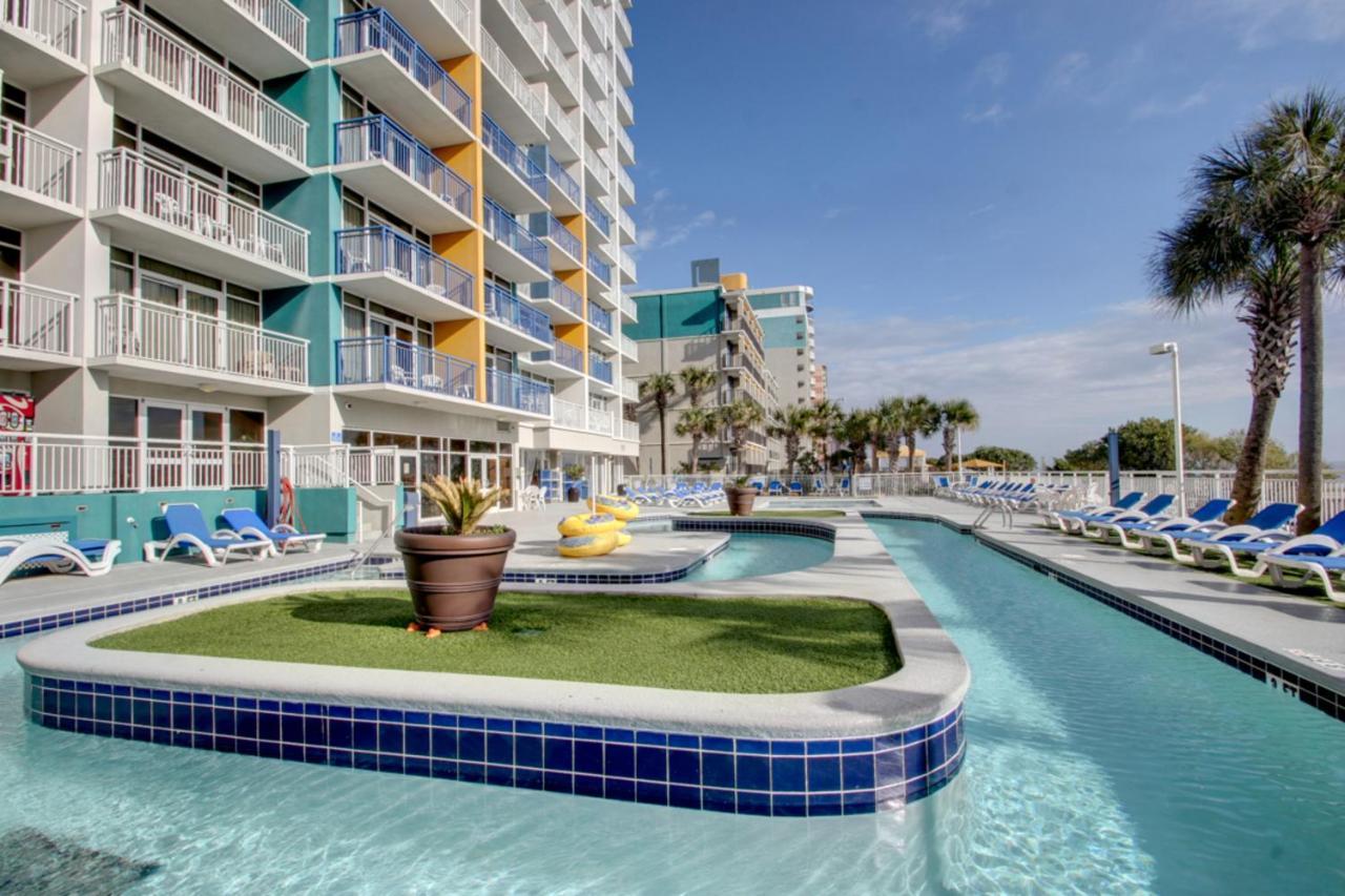 Beachfront Condo In Atlantica Resort With Pool Миртъл Бийч Екстериор снимка