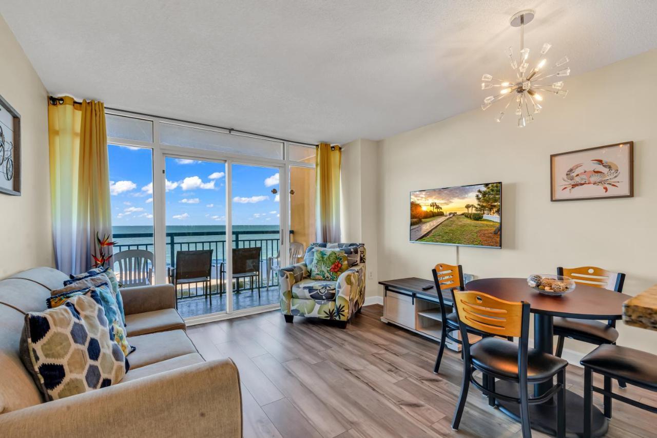 Beachfront Condo In Atlantica Resort With Pool Миртъл Бийч Екстериор снимка