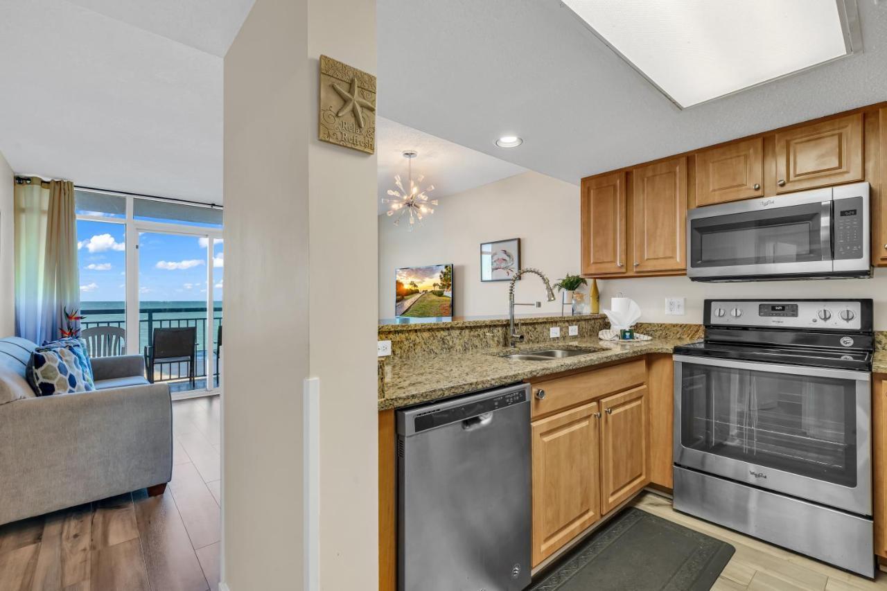 Beachfront Condo In Atlantica Resort With Pool Миртъл Бийч Екстериор снимка