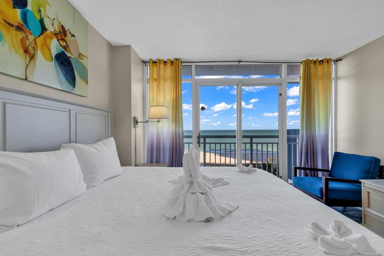 Beachfront Condo In Atlantica Resort With Pool Миртъл Бийч Екстериор снимка